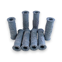 Autumn Clay Texture Roller Set #01 - Autumn Harvest and Fall Foliage (4")