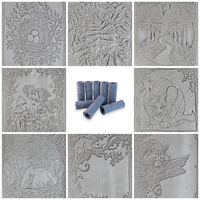 Forest Clay Texture Roller Set #01 - Forest Features & Woodland Life (4