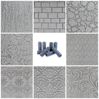 Seamless Clay Texture Roller Set #01 - Natural & Timeless Patterns (4