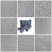 Seamless Clay Texture Roller Set #02 - Earth and Stone & Natural Elegance (4