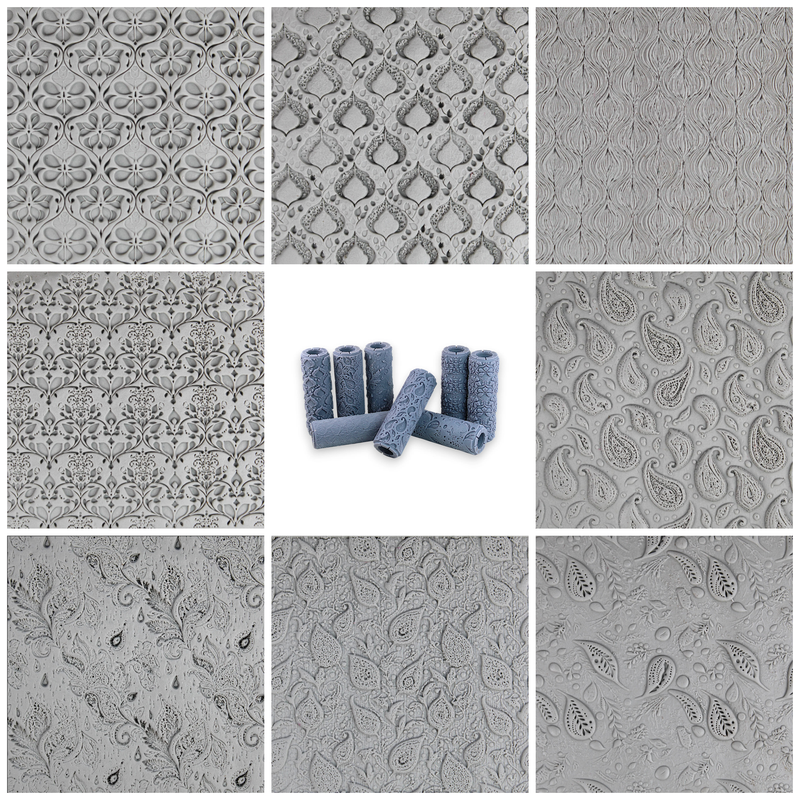 Seamless Set #05 - Ogee Elegance and Paisley Garden