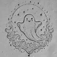 Halloween Clay Texture Roller Set #01 - Spooky Smiles and Wicked Wonders (4")