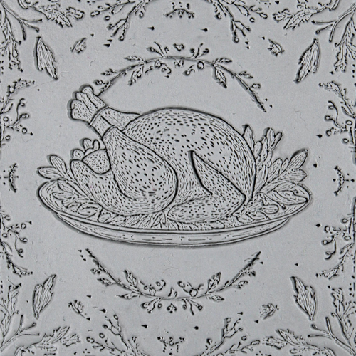 Roasted Turkey Roller — clay texture roller