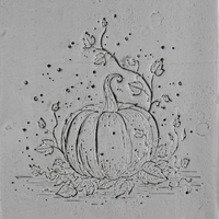 Autumn Clay Texture Roller Set #01 - Autumn Harvest and Fall Foliage (4")
