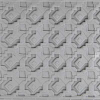 Geometric Set #02 - Modernist Grid and Layered Tile