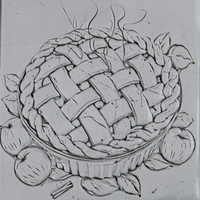 Thanksgiving Clay Texture Roller Set #01 - Thanksgiving Feast and Thanksgiving Pals (4")