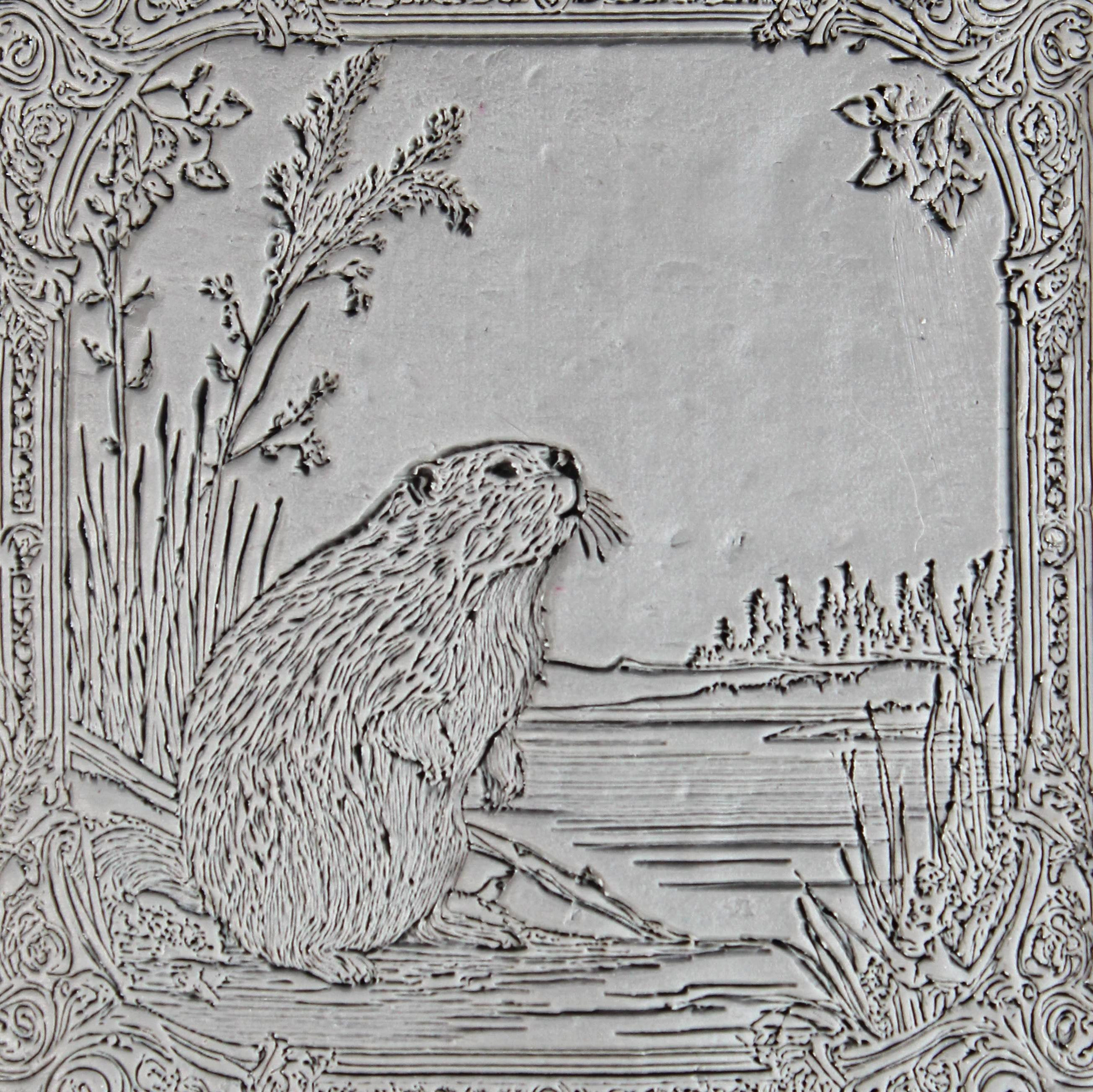 Freshwater Clay Texture Roller Set #01 - Forest Life & Understream (4