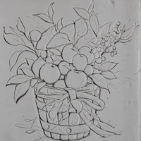 Autumn Clay Texture Roller Set #01 - Autumn Harvest and Fall Foliage (4")