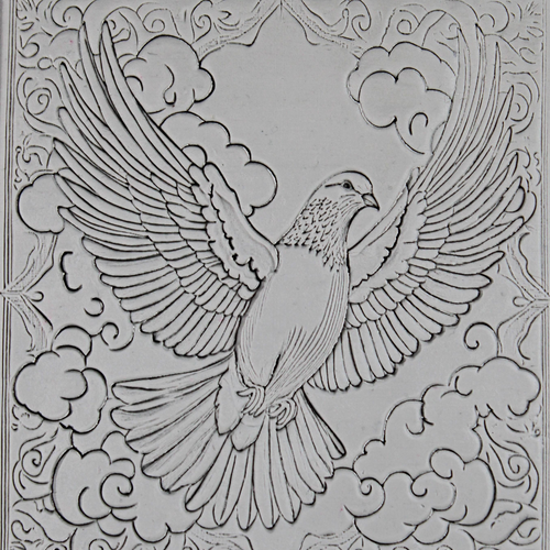 Dove Roller — clay texture roller