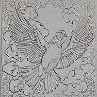 Bird Clay Texture Roller Set #01 - Backyard Bird and Tropical Bird (4")