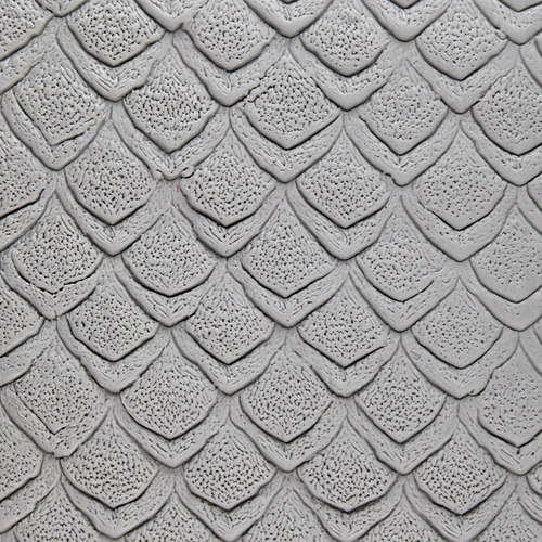 Scales Roller — clay texture roller