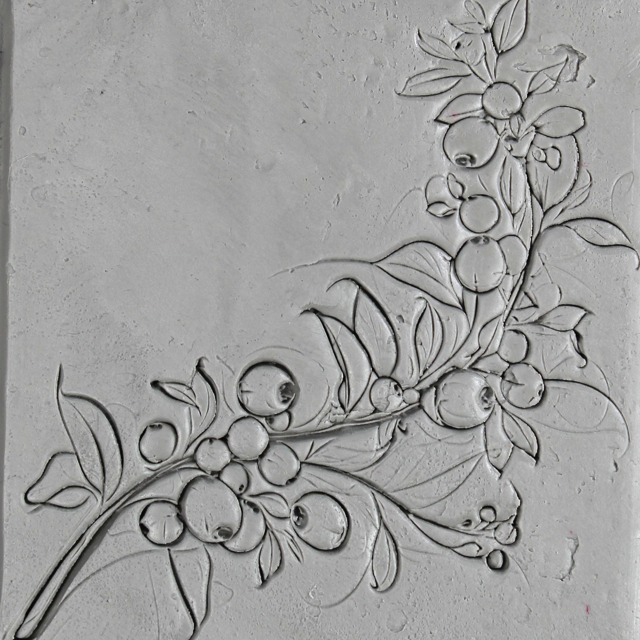 Autumn Clay Texture Roller Set #01 - Autumn Harvest and Fall Foliage (4