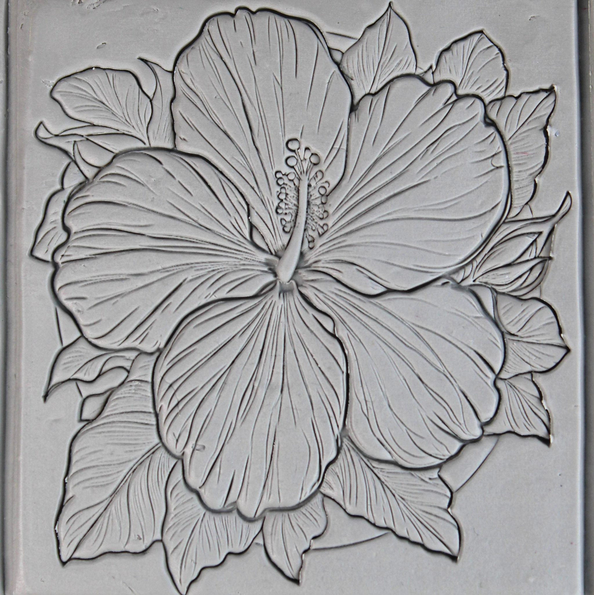 Flower Clay Texture Roller Set #01 - Garden & Exotic Flowers (4