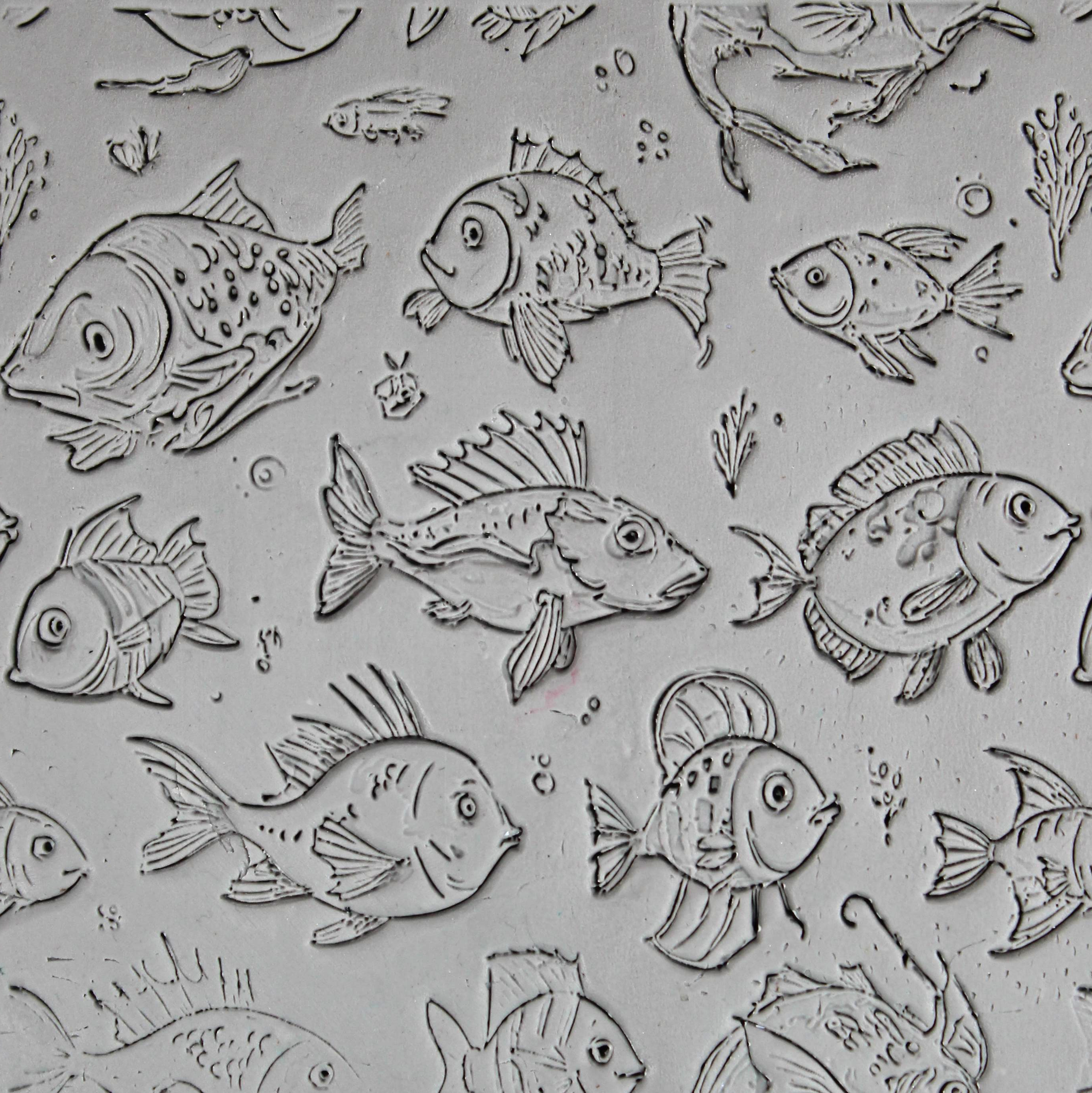 Ocean Set #02 - Schooling Fish and Seascape Swimmers