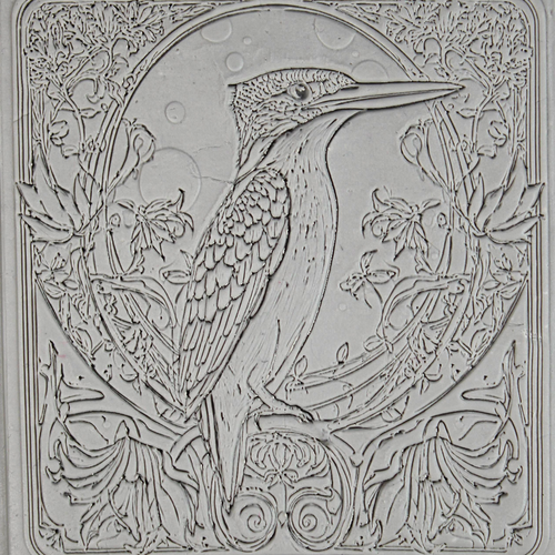 Kingfisher Roller — clay texture roller