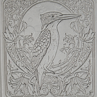 Bird Clay Texture Roller Set #02 - Songbird & Waterbird (4")
