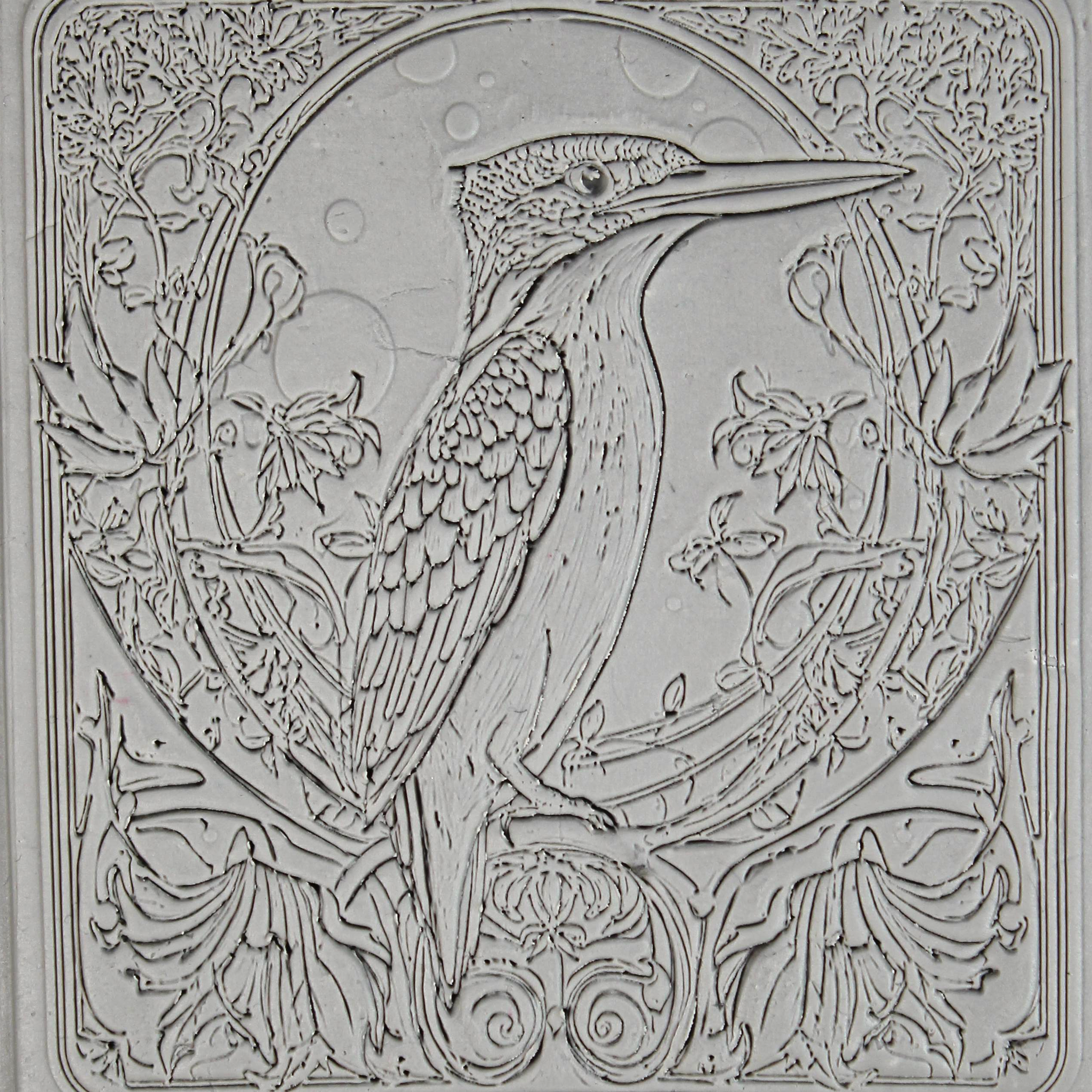 Bird Clay Texture Roller Set #02 - Songbird & Waterbird (4