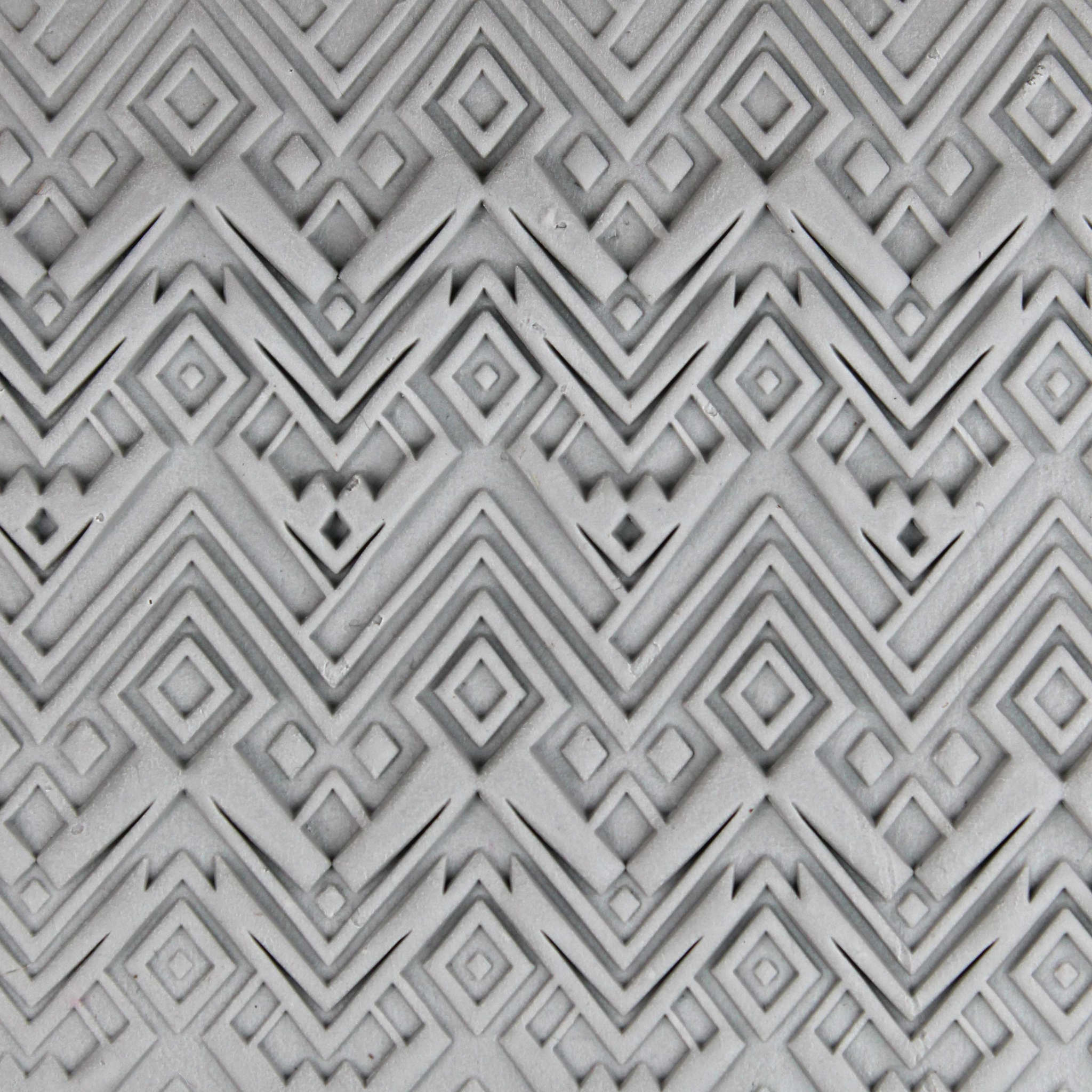 Geometric Texture Roller Set #01 - Terra Construct and Diamond Stack