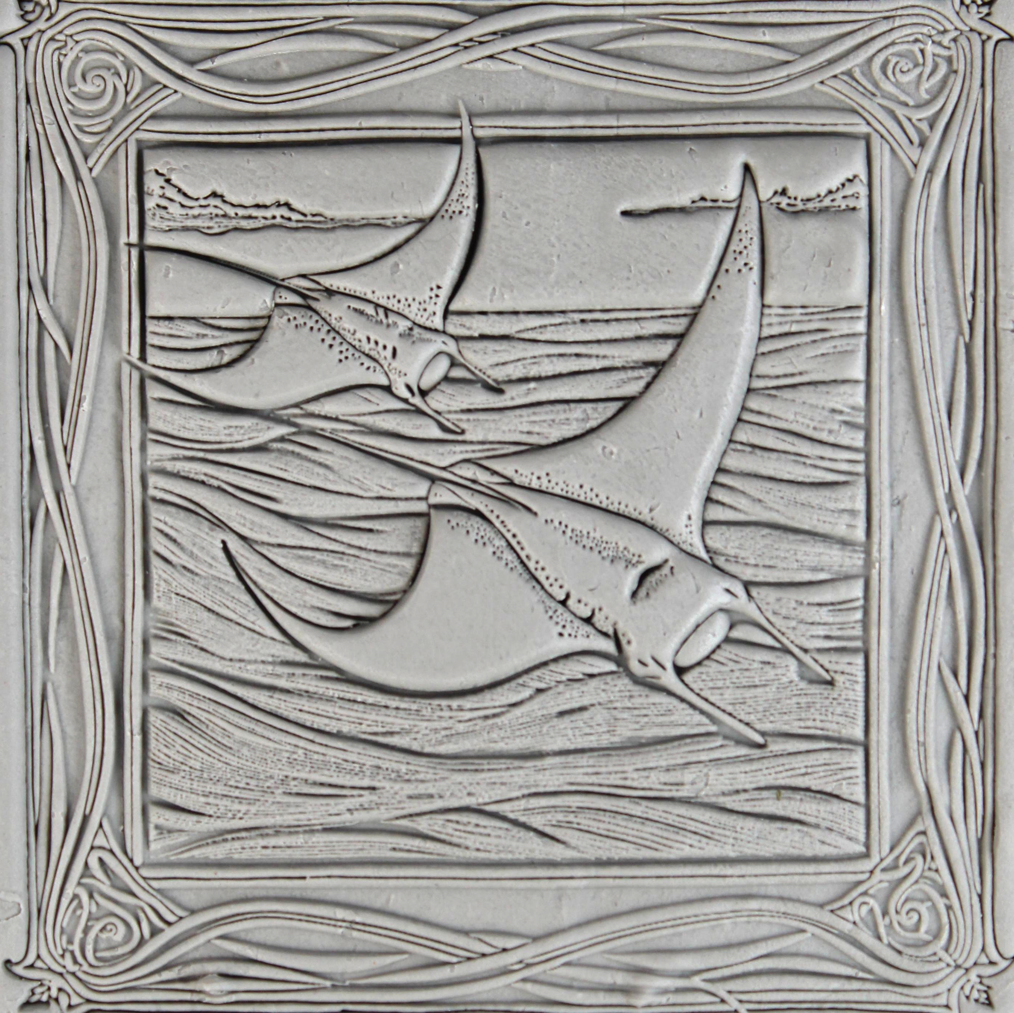 Ocean Clay Texture Roller Set #01 - Tidepool & Deepwater (4