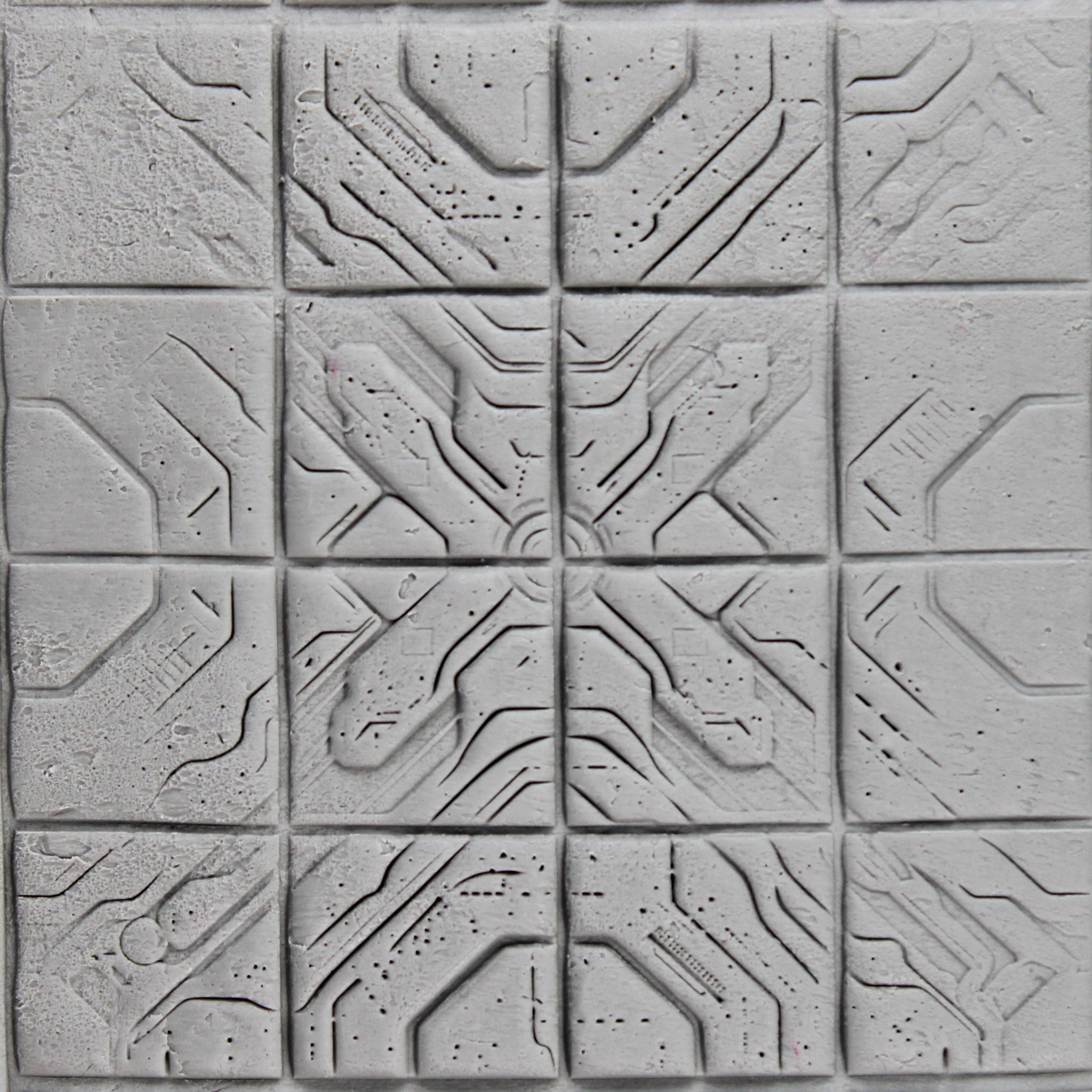 Tabletop Clay Texture Roller Set #01 - Sci-Fi & Fantasy (4