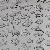 Ocean Set #02 - Schooling Fish and Seascape Swimmers