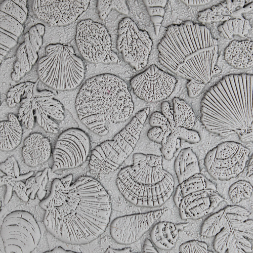 Tidal Shell Archive Roller — clay texture roller