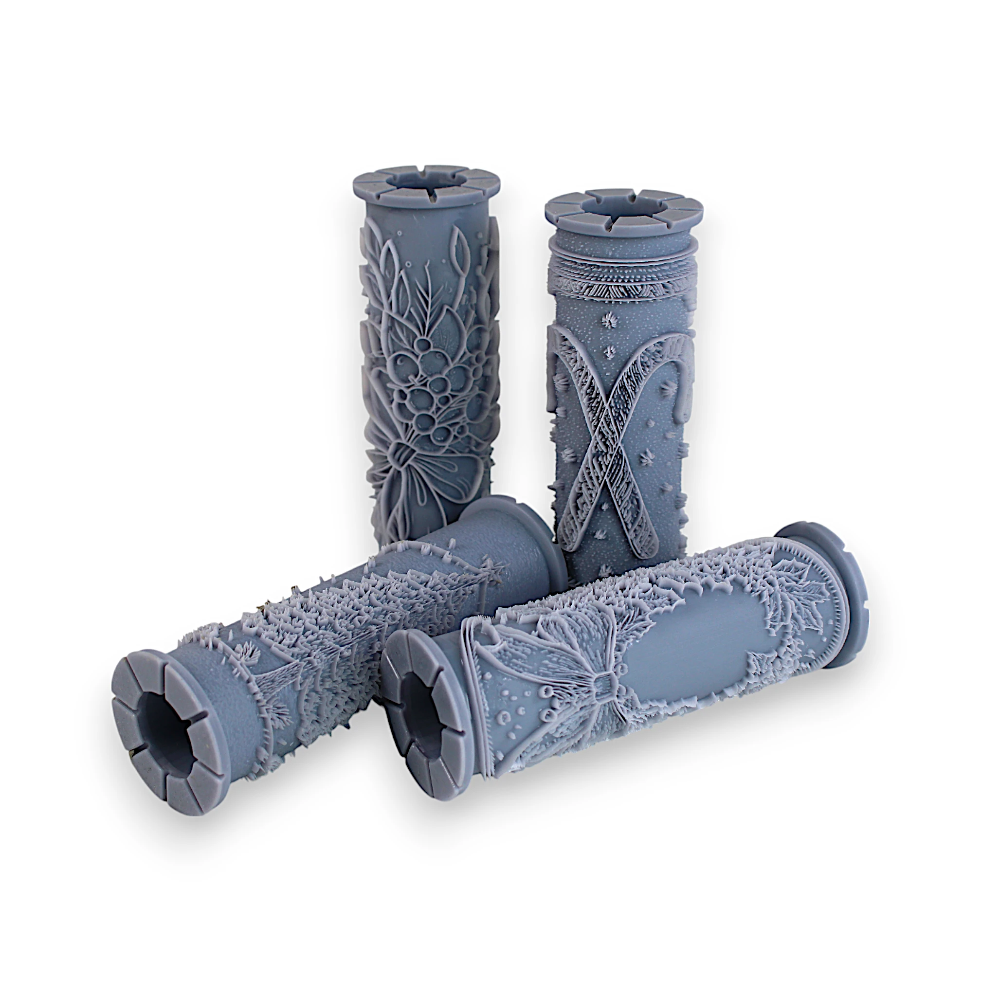 Christmas Clay Texture Roller Set #01 - Christmas Classics and Holiday Magic (4