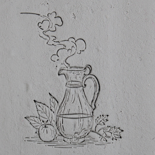 Cider Pitcher Roller — clay texture roller