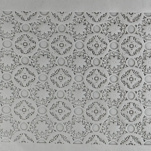 Medallion Lace Roller — clay texture roller