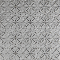 Seamless Clay Texture Roller Set #03 - Nouveau Garden & Geometric Bloom (4")