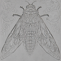 Insect Clay Texture Roller Set #01 - Enchanted & Familiar Insects (4")