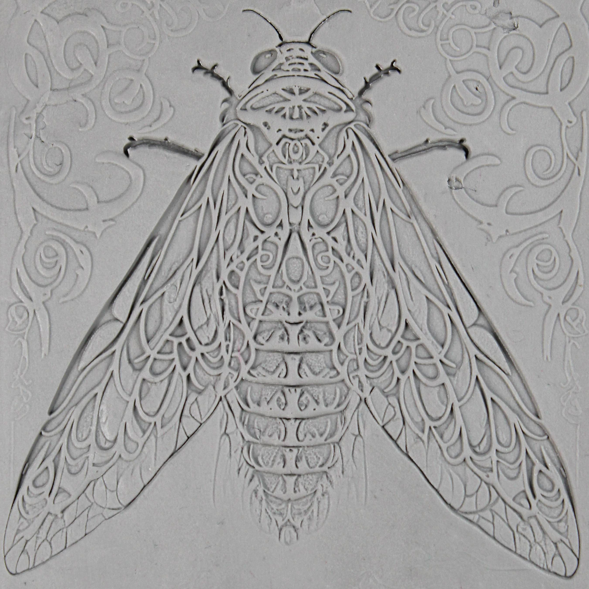 Insect Clay Texture Roller Set #01 - Enchanted & Familiar Insects (4