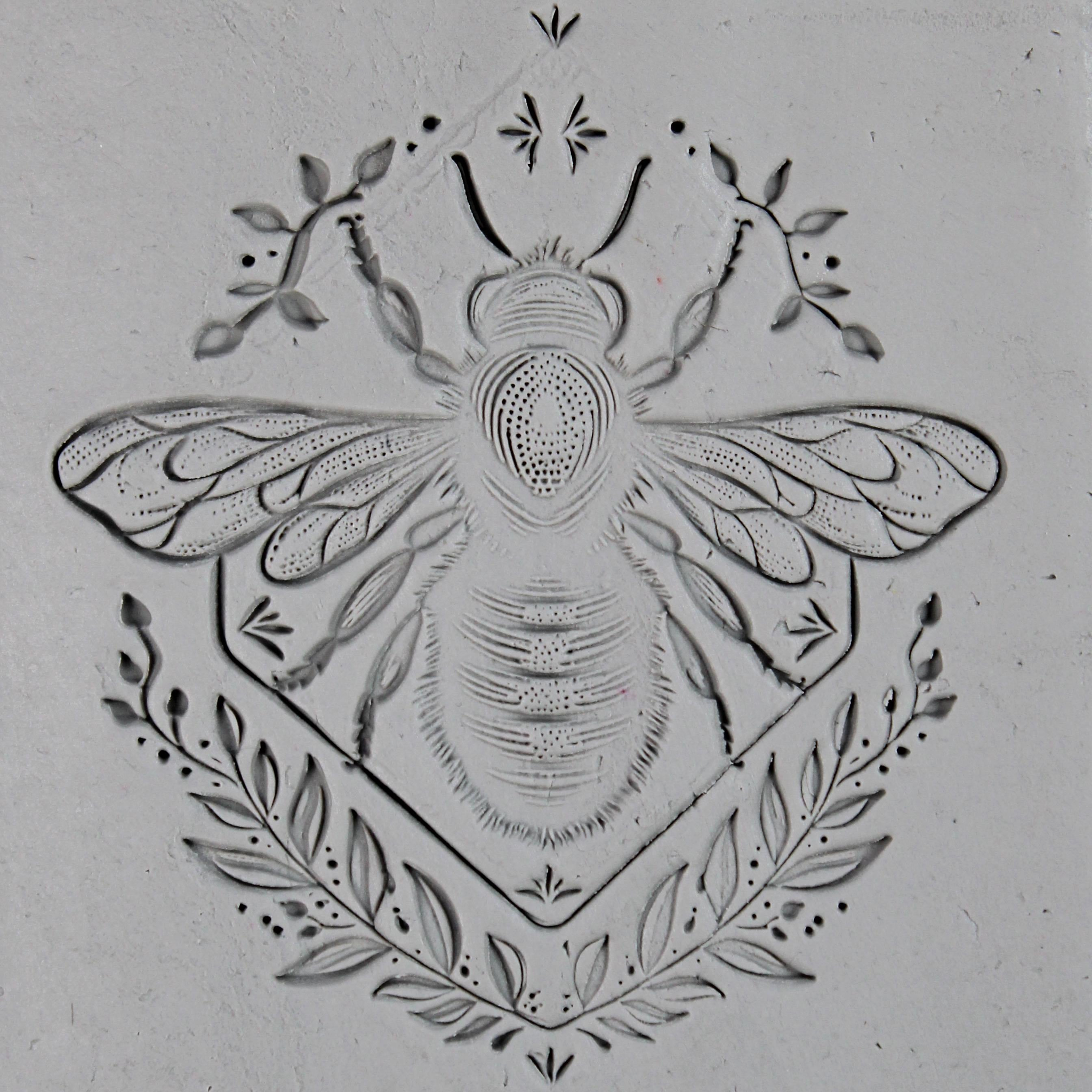 Insect Clay Texture Roller Set #01 - Enchanted & Familiar Insects (4