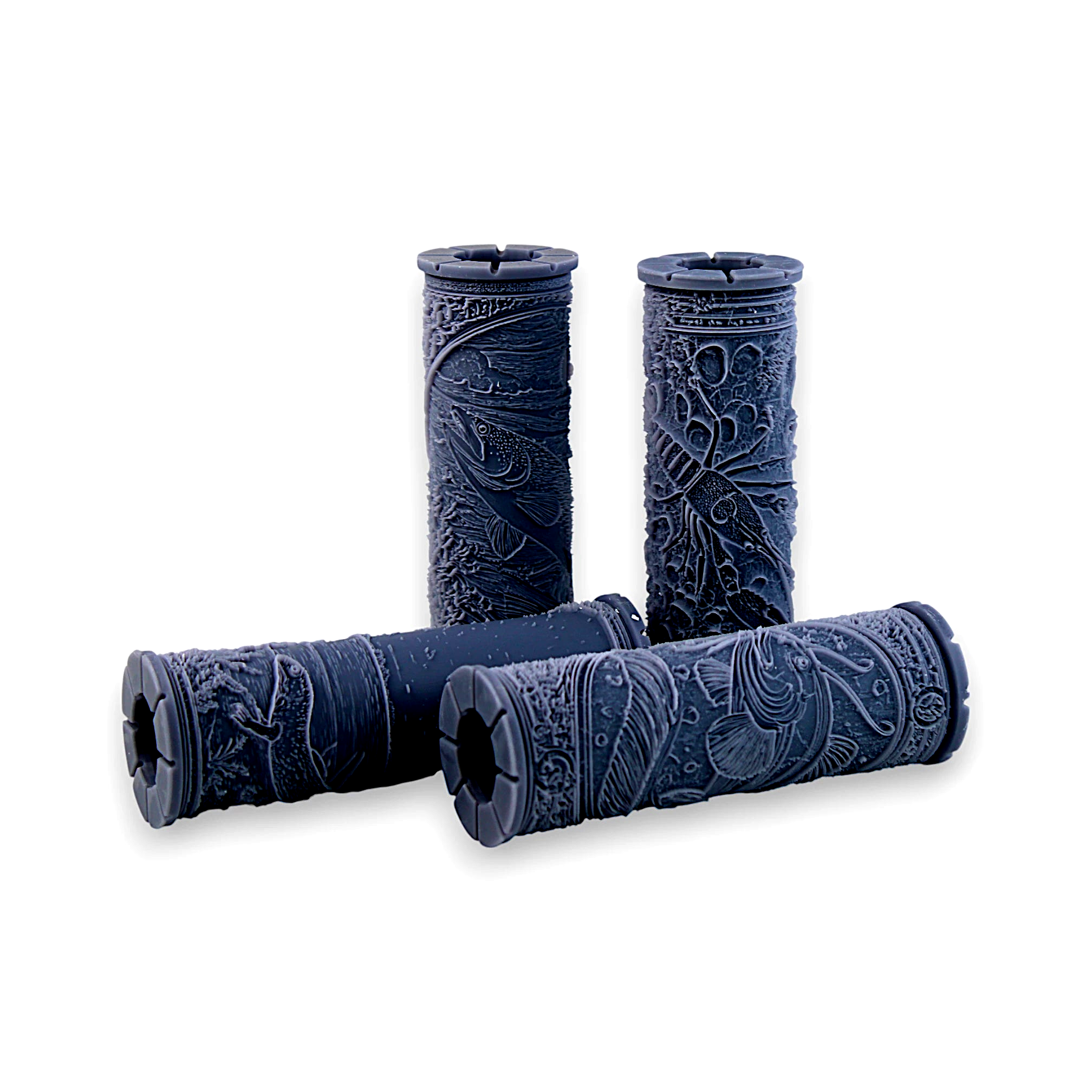 Freshwater Clay Texture Roller Set #01 - Forest Life & Understream (4