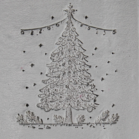 Christmas Clay Texture Roller Set #01 - Christmas Classics and Holiday Magic (4")