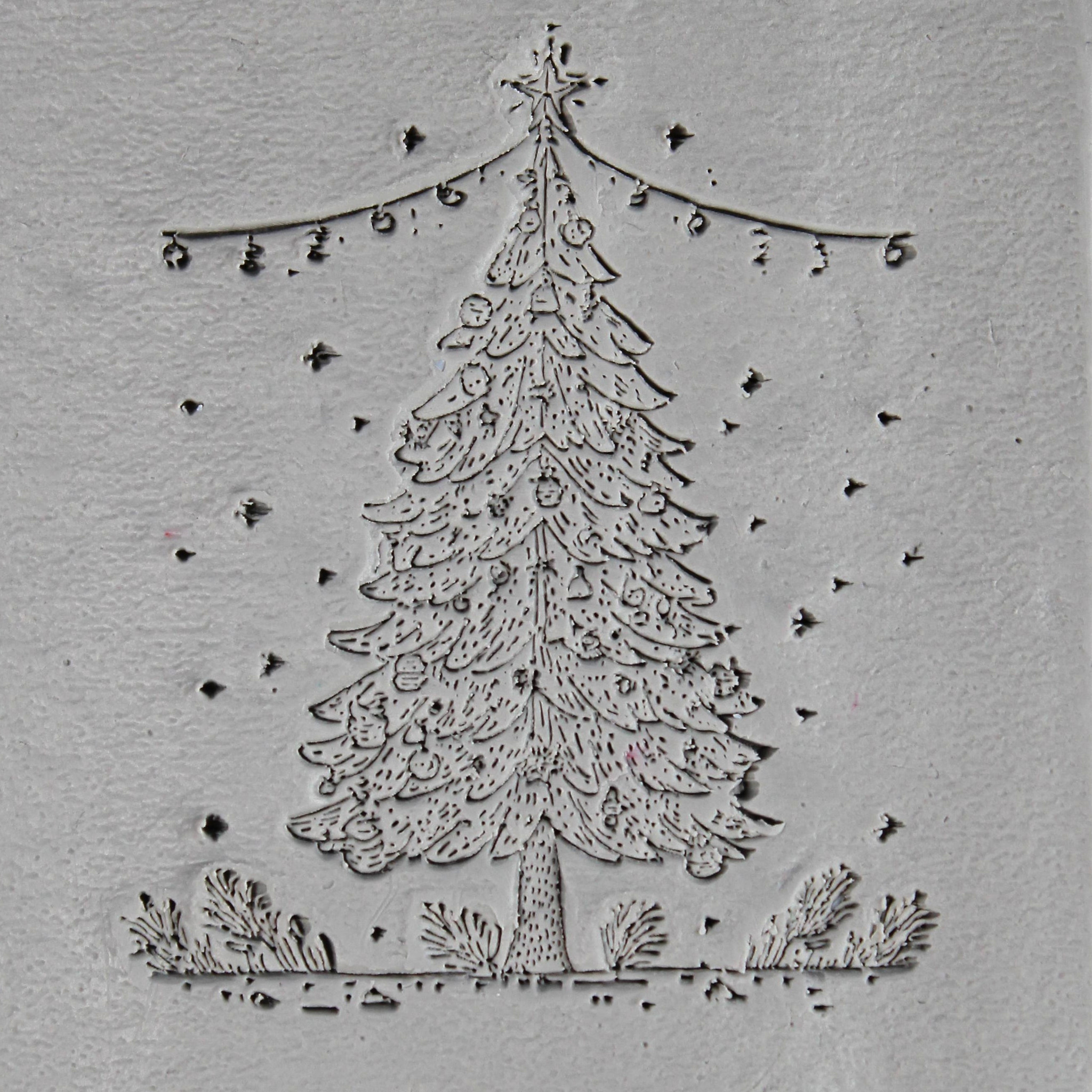 Christmas Clay Texture Roller Set #01 - Christmas Classics and Holiday Magic (4