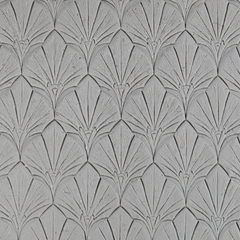 Single Rollers / Art Deco Fan Pattern