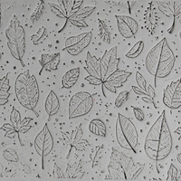 Seamless Meadow Clay Texture Roller Set #01 - Field and Forest & Floral Foliage (4")
