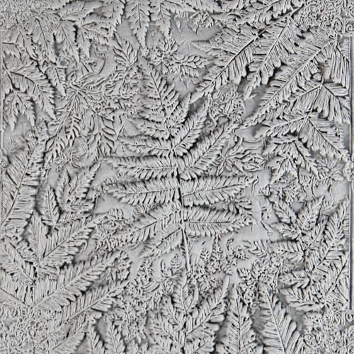 Fern Leaves Roller — clay texture roller