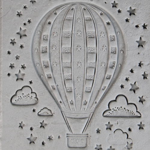 Hot Air Balloon Roller — clay texture roller