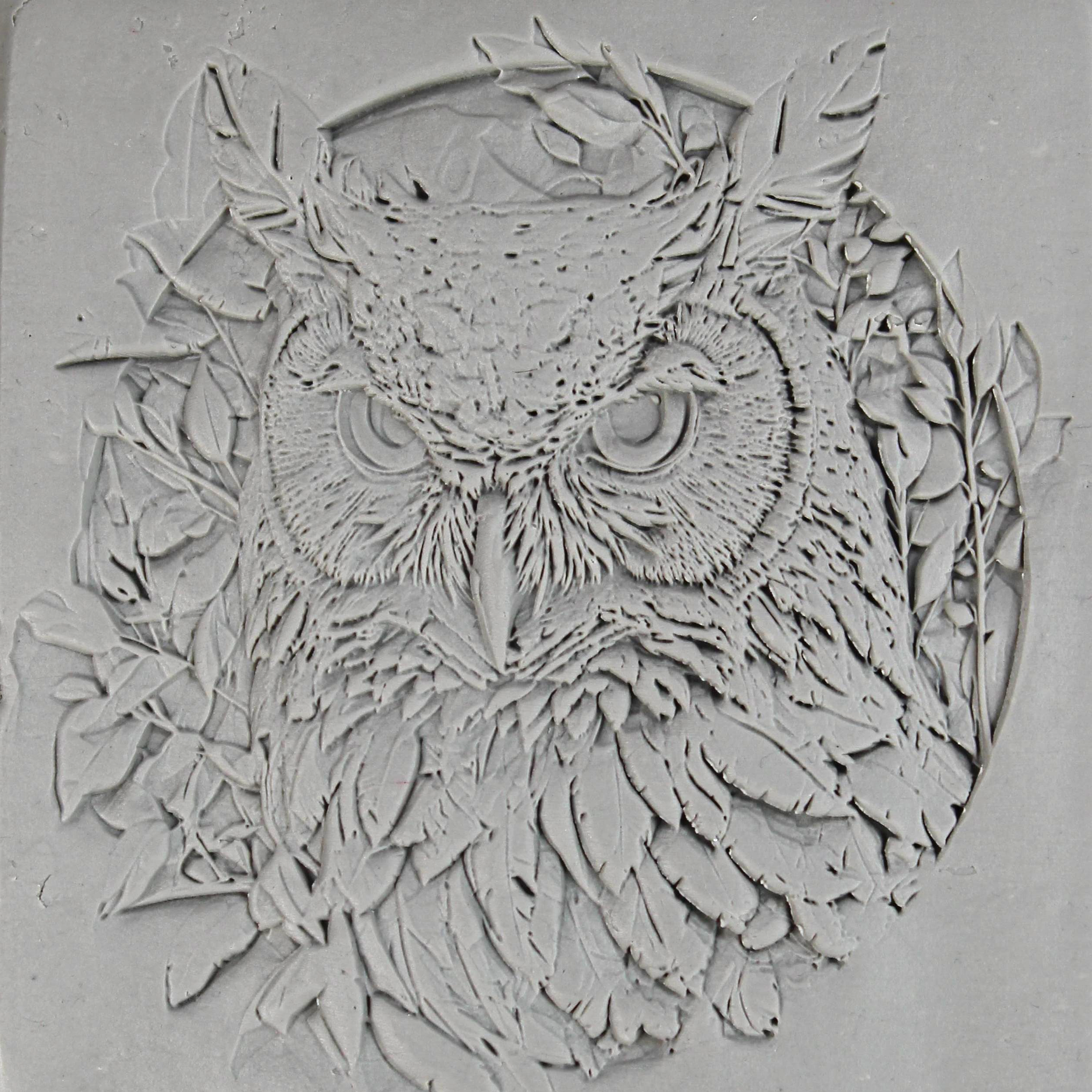 Winter Clay Texture Roller Set #01 - Winter Woods & Frosty Retreat (4