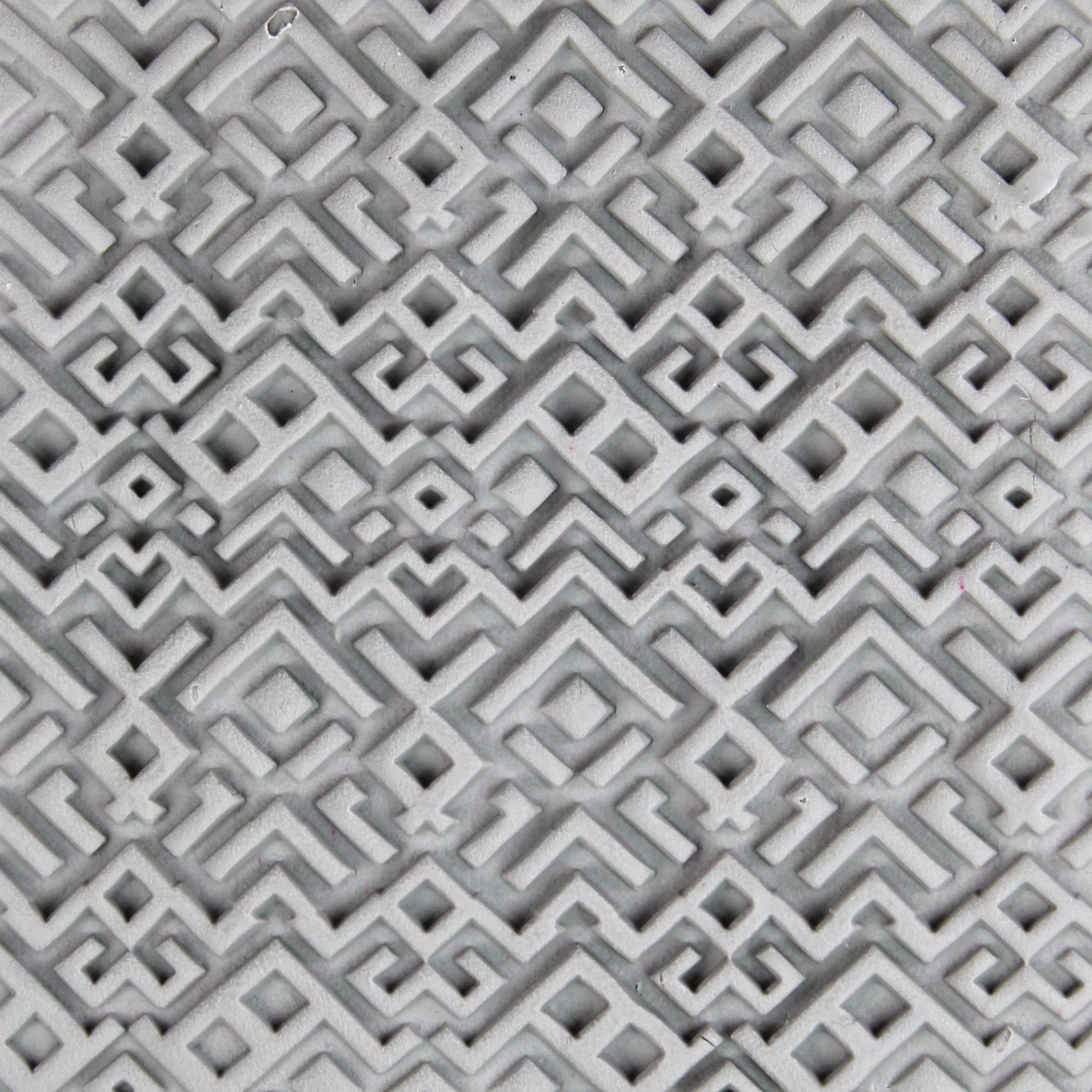 Geometric Texture Roller Set #01 - Terra Construct and Diamond Stack