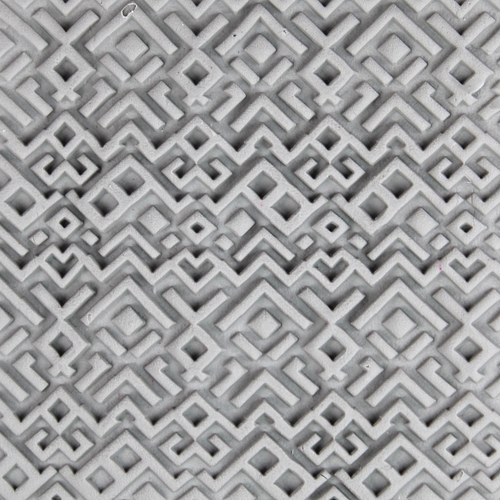 Twin Crest Roller — clay texture roller