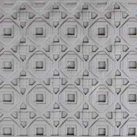 Geometric Set #02 - Modernist Grid and Layered Tile