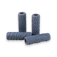 Animal Print Texture Roller Set #01 - Spots and Stripes & Scales and Skin (4")