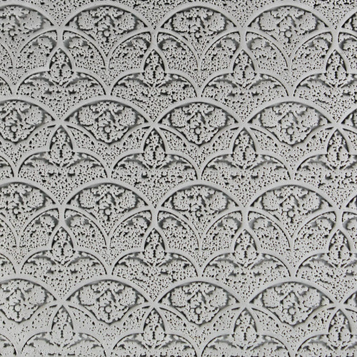 Heraldic Petals Roller — clay texture roller