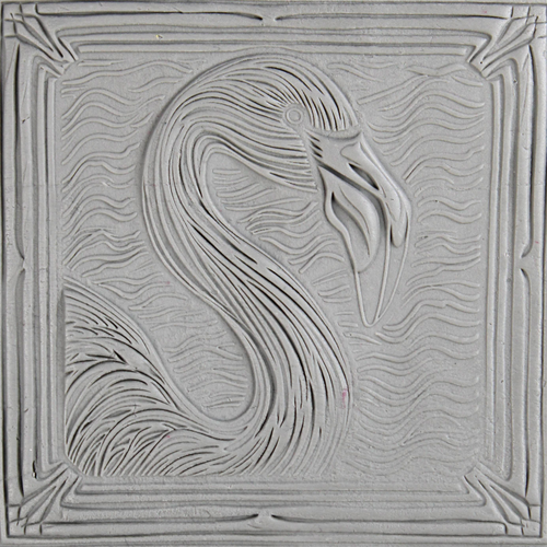 Flamingo Roller — clay texture roller