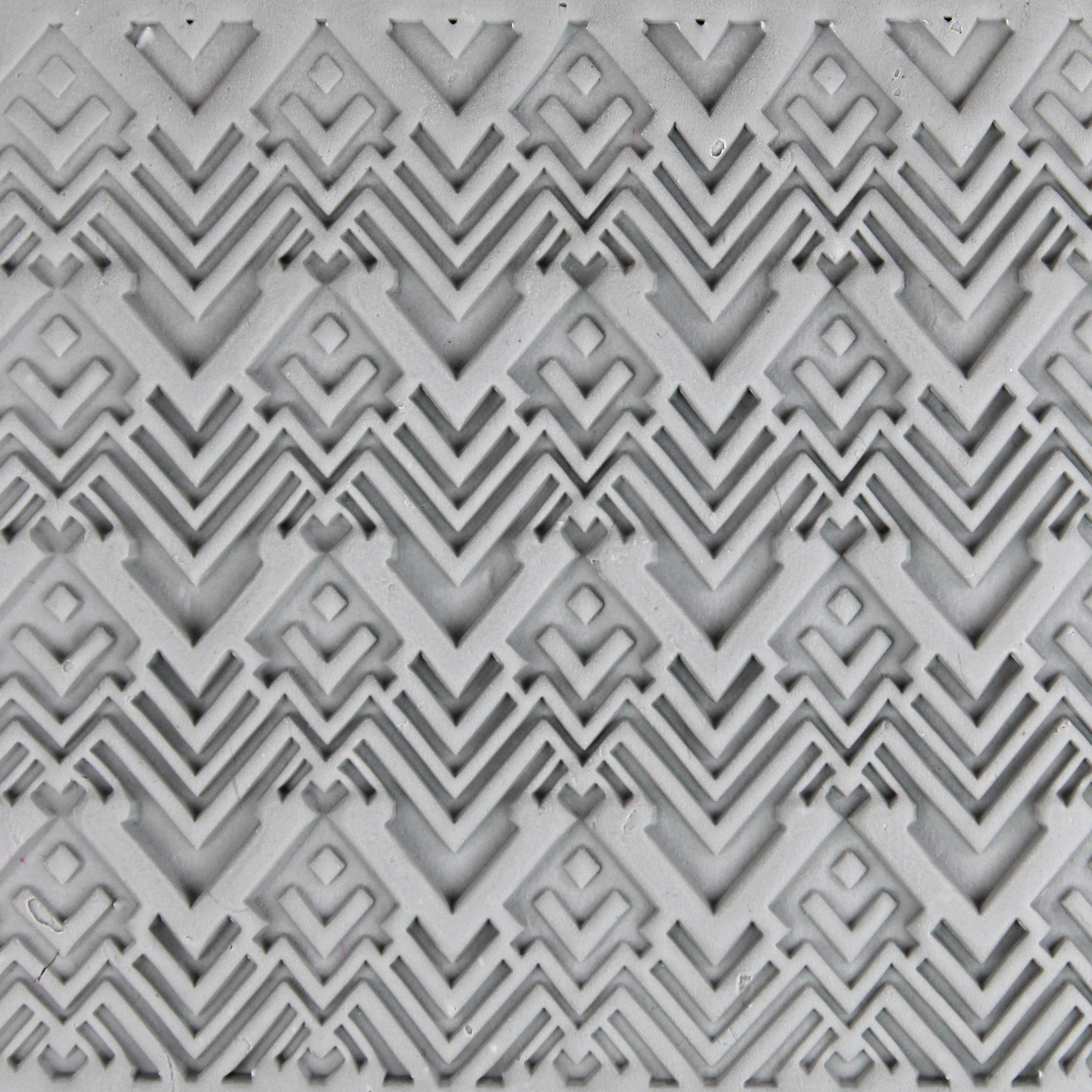 Geometric Texture Roller Set #01 - Terra Construct and Diamond Stack
