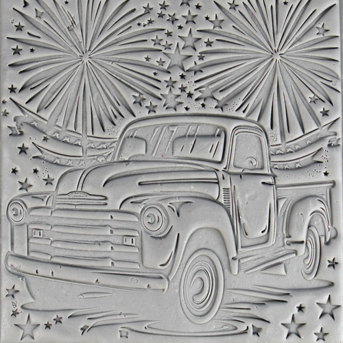 Pickup Truck Roller — clay texture roller