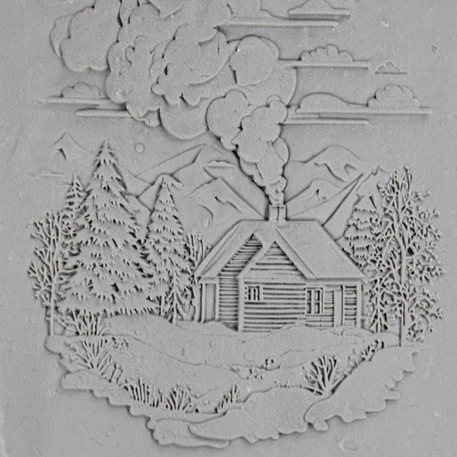 Cottage Roller — clay texture roller